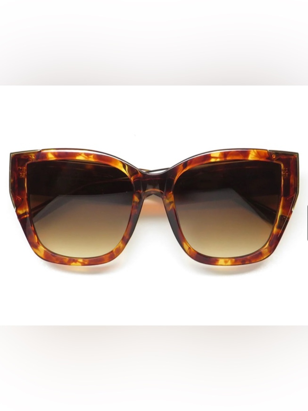 Sean John Tortoiseshell Sunglasses with Brown Gradient Lenses size 55-19-145